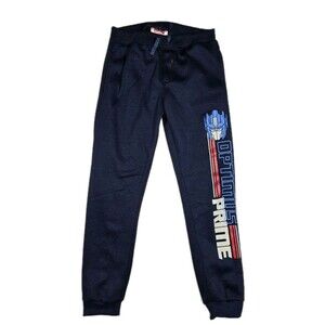 Boys Transformers Optimus Prime Sweatpants Blue Size 10/12 25x25
